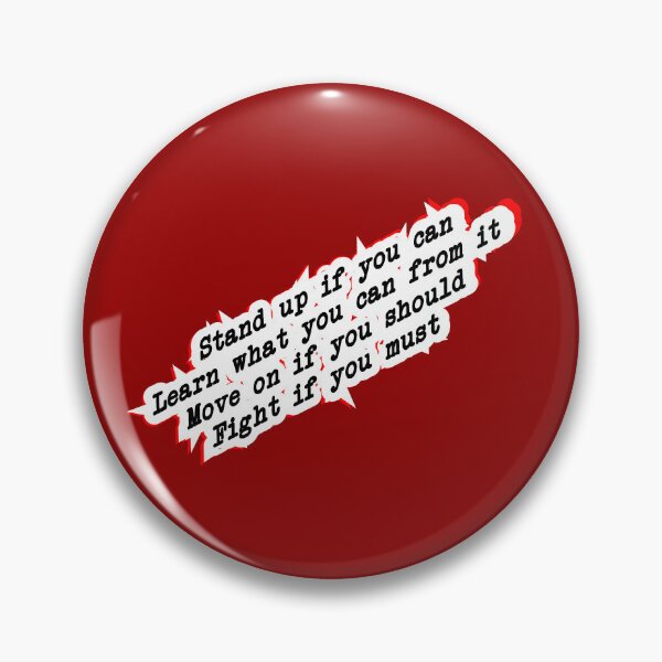 Item preview, stand up, learn, move on, or fight, red designed and sold by mntimg.