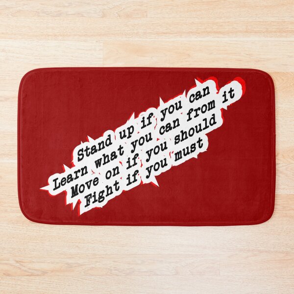 Item preview, stand up, learn, move on, or fight, red designed and sold by mntimg.