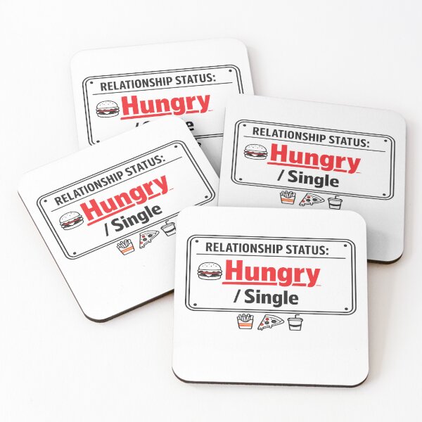 Item preview, Relationship Status Hungry Single Funny T-Shirt | Food Lover Meme Tee | Single Life Humor Shirt designed and sold by GlobalDesignUnlimited.