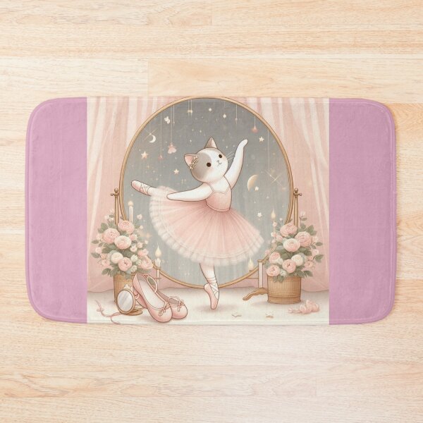Item preview, Kitty ballerina in pink designed and sold by Zelda50.