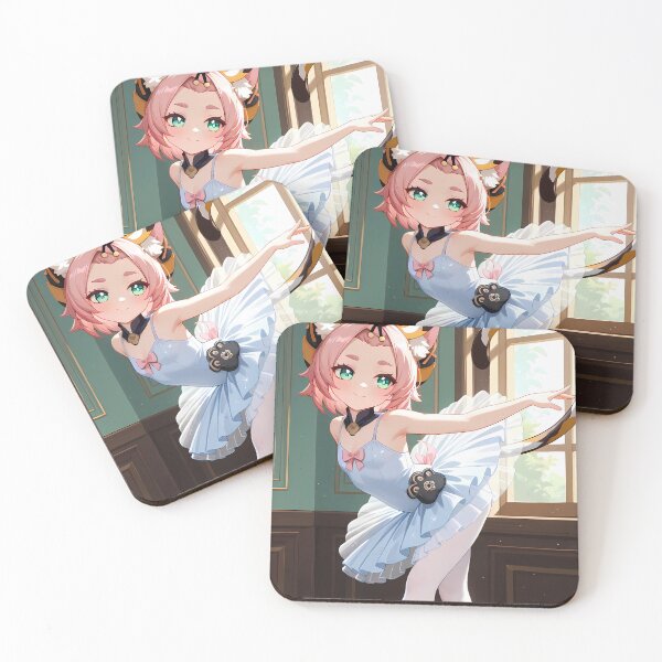 Item preview, Diona Genshin Impact Ballet Arabesque With Flowing Tutu designed and sold by Tokyonomad.