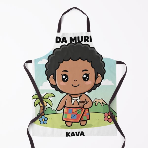 Item preview, Cute Island Character with Kava Bowl designed and sold by Waddamurrkay.