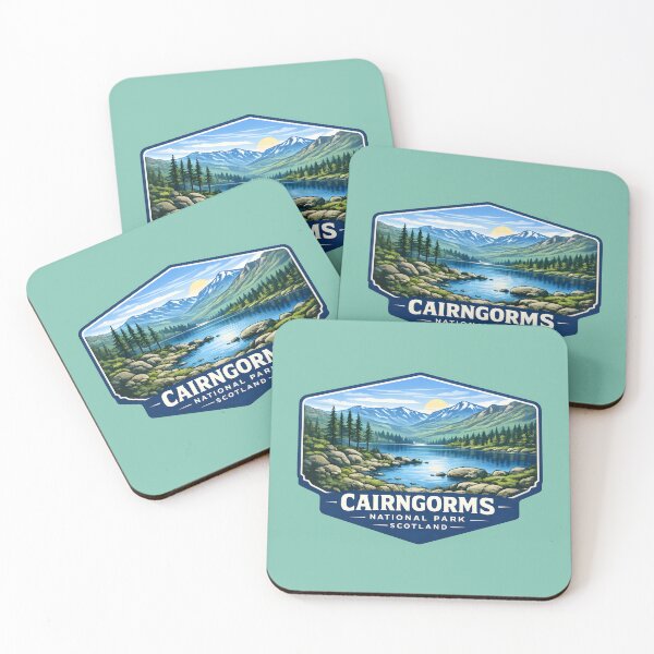 Item preview, Cairngorms National Park, Scotland | Iconic Trails and Peaks Series designed and sold by WanderUpNorth.