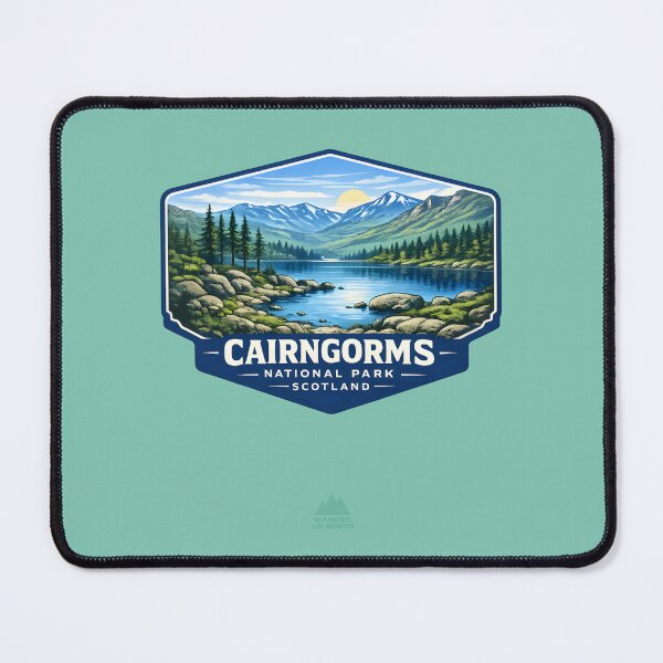 Item preview, Cairngorms National Park, Scotland | Iconic Trails and Peaks Series designed and sold by WanderUpNorth.