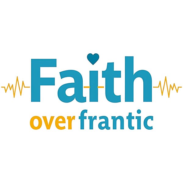 Faith Over Frantic Christian Calm Design