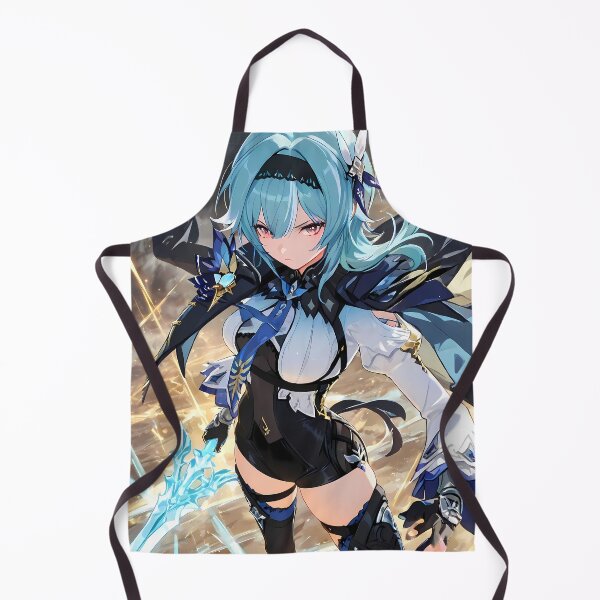 Item preview, Eula Genshin Impact Ice Sword Warrior Action Pose designed and sold by Tokyonomad.