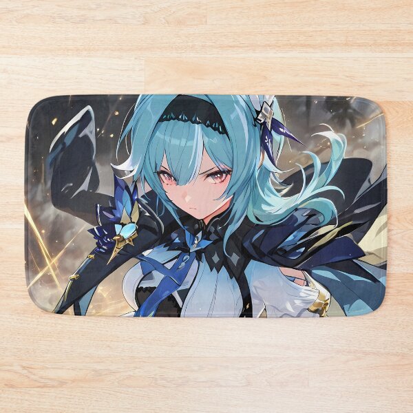 Item preview, Eula Genshin Impact Ice Sword Warrior Action Pose designed and sold by Tokyonomad.