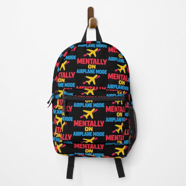 Item preview, Mentally on Airplane Mode Funny Digital Detox Design designed and sold by TeeTimeTreasure.