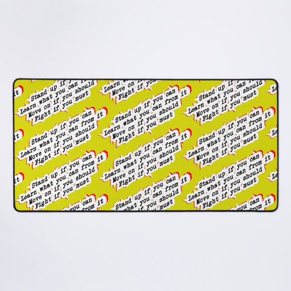 Item preview, stand up, learn, move on, or fight, yellow designed and sold by mntimg.