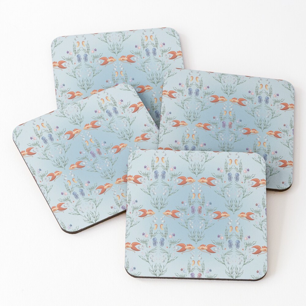 Item preview, Coasters (Set of 4) designed and sold by RicePoison.