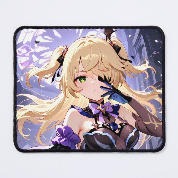 Item preview, Fischl Genshin Impact Moonlight Gothic Ruins Scene designed and sold by Tokyonomad.