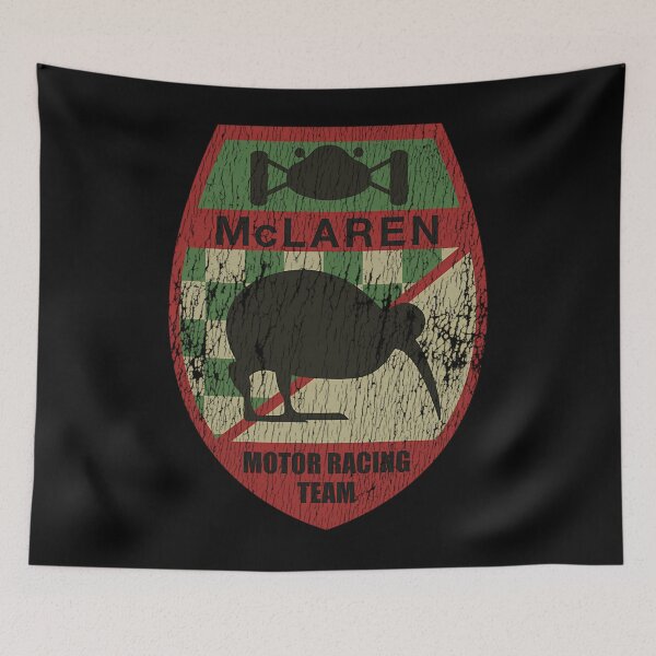Item preview, Bruces Mclarens Motor Racings Team First Logo - 1963 - Ageds Worns Print designed and sold by PiyuSam.