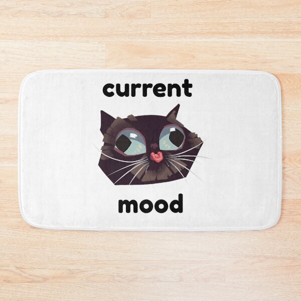 Item preview, Current Mood - Silly Cat Face designed and sold by 4viella.