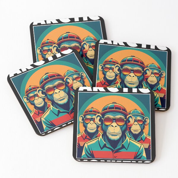 Item preview, Arctic Portrait Monkeys Color  designed and sold by Wannas1001.