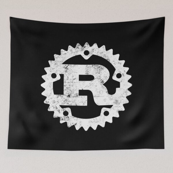 Item preview, Rustt Programming Logo Print Distressed designed and sold by Crystal Heaven.
