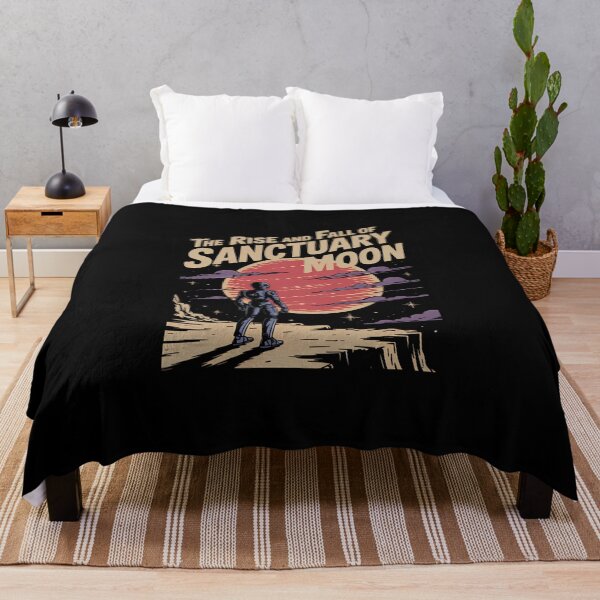 Item preview, the rise and fall of sanctuary moon murderbot diaries inspired retro sci-fi graphic designed and sold by MargaretElinor7.