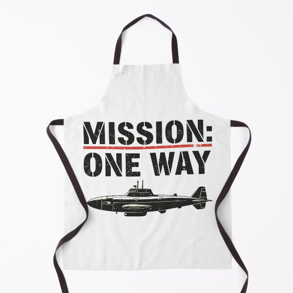 Item preview, Mission One Way – Submarine Sci Fi Horror Typography designed and sold by Uglyandcute.