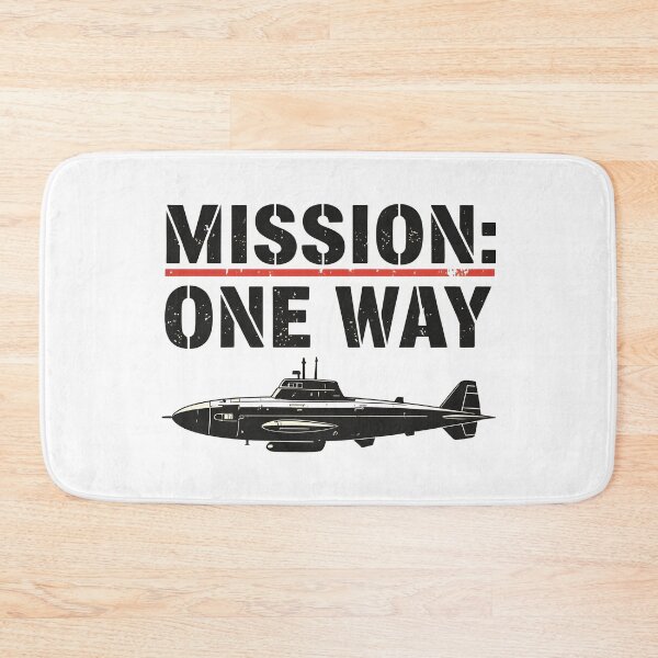 Item preview, Mission One Way – Submarine Sci Fi Horror Typography designed and sold by Uglyandcute.