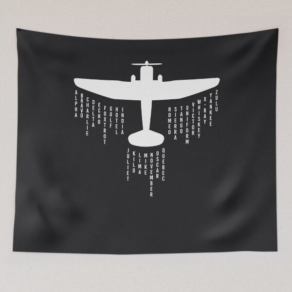 Item preview, Airplane Phonetic Alphabet - Pilot Gift designed and sold by melsens.