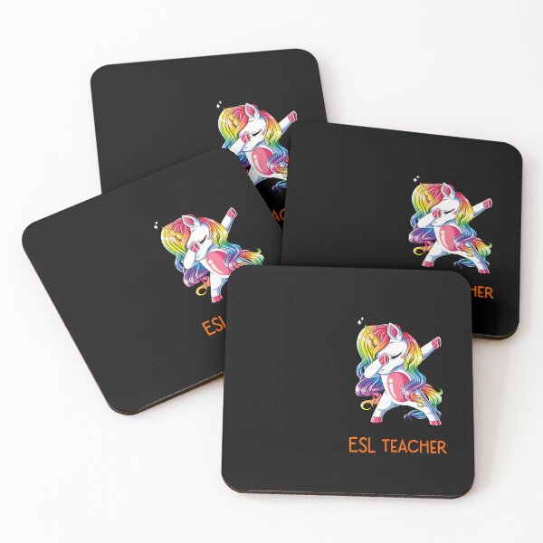 Item preview, Dabbing Unicorn ESL Teacher designed and sold by bzewzkmbo64.