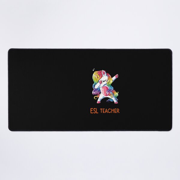 Item preview, Dabbing Unicorn ESL Teacher designed and sold by bzewzkmbo64.
