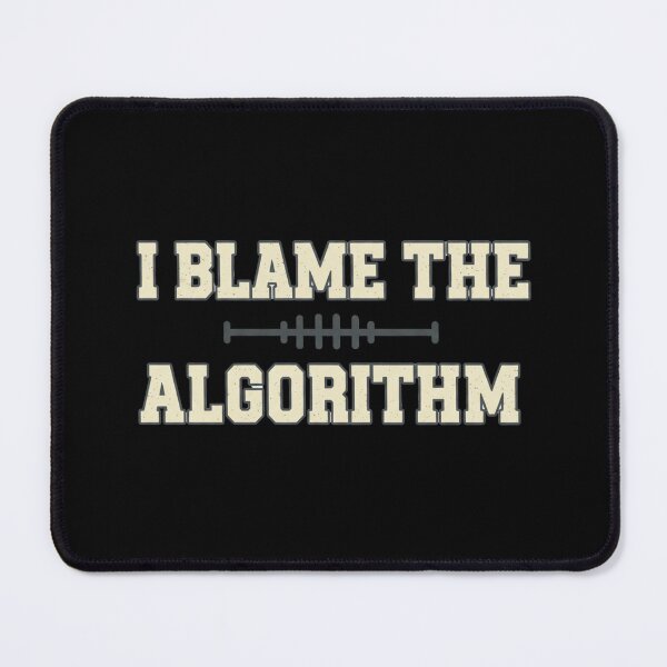 Item preview, I Blame The Algorithm – Fantasy Football Meme Retro designed and sold by DIRTYSKETCHH.