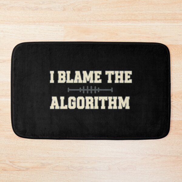 Item preview, I Blame The Algorithm – Fantasy Football Meme Retro designed and sold by DIRTYSKETCHH.