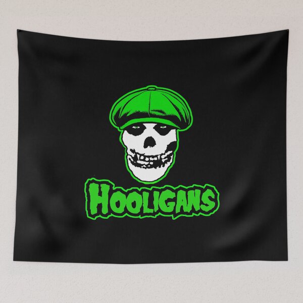 Item preview, Skally Cap Hooligans: Hooligans Crimson Ghost Face (1946)  designed and sold by Skally Cap Hooligans™.