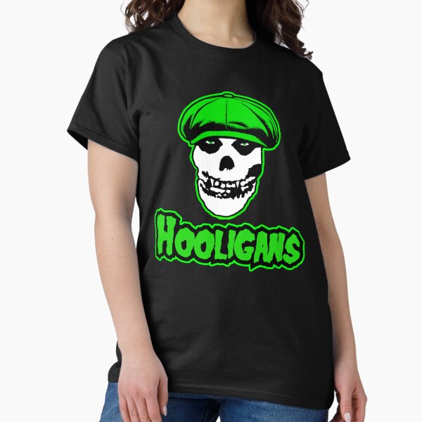 Skally Cap Hooligans: Hooligans Crimson Ghost Face (1946) Classic T-Shirt