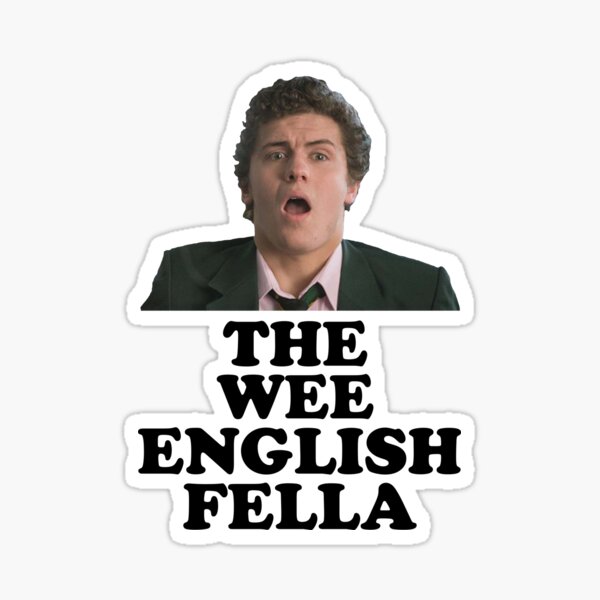 Derry Girls - Wee English Fella Sticker