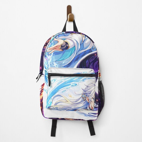 Item preview, Anime Yin Yang Elemental Balance Fire and Water Fantasy Art designed and sold by VaporTokyo.