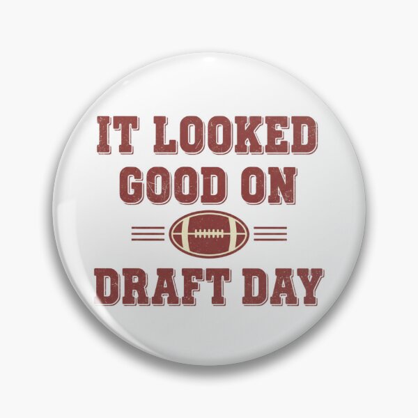 Item preview, It Looked Good On Draft Day – Fantasy Football Retro designed and sold by DIRTYSKETCHH.