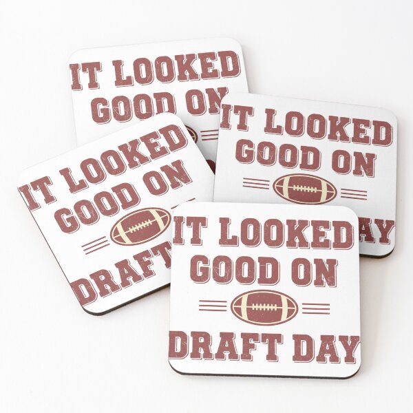 Item preview, It Looked Good On Draft Day – Fantasy Football Retro designed and sold by DIRTYSKETCHH.