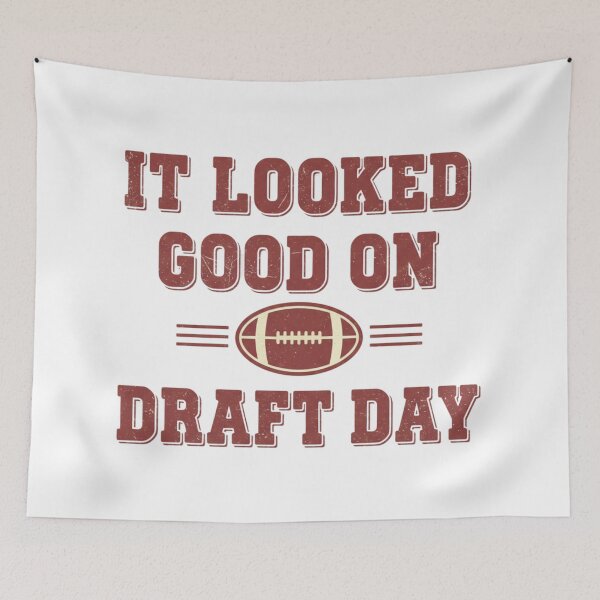 Item preview, It Looked Good On Draft Day – Fantasy Football Retro designed and sold by DIRTYSKETCHH.