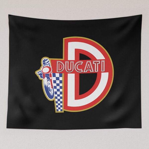Item preview, Ducatis Motos Retro Vintage Servizio Logo designed and sold by VavienDesignn.