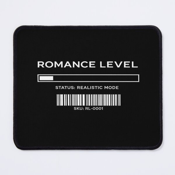 Item preview, Romance Level Low – Realistic Mode Funny Minimalist Progress Bar T-Shirt designed and sold by GlobalDesignUnlimited.