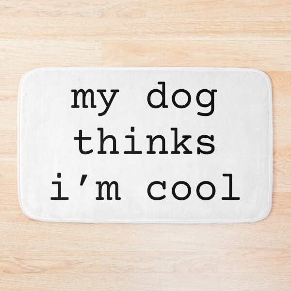 Item preview, My Dog Thinks I’m Cool Funny Dog Shirt designed and sold by prissipix.