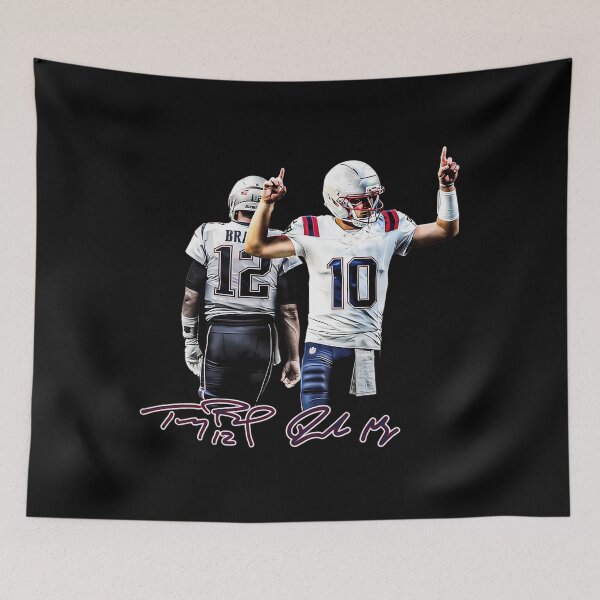 Item preview, New England Football Tom Brady And Drake Maye designed and sold by Edgeshustle3.