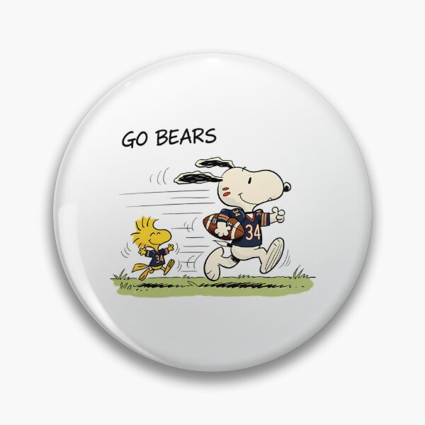Item preview, Go Bears Snoopy And Woodstock Football designed and sold by Edgeshustle3.