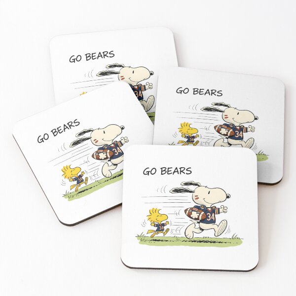 Item preview, Go Bears Snoopy And Woodstock Football designed and sold by Edgeshustle3.