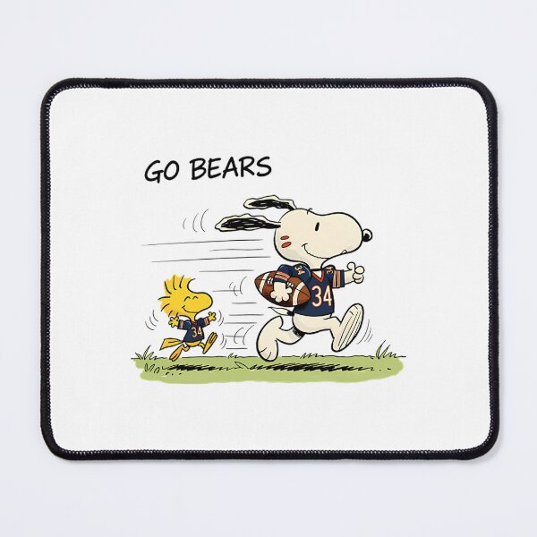 Item preview, Go Bears Snoopy And Woodstock Football designed and sold by Edgeshustle3.