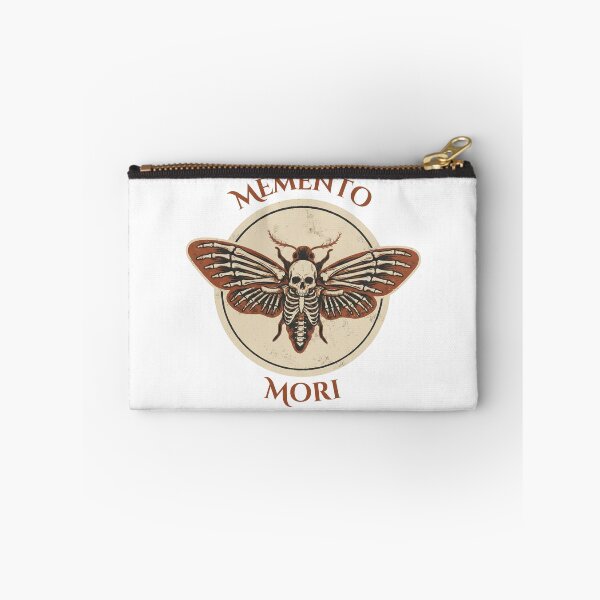 Item preview, Memento Mori Skeleton Death Moth - Vintage Gothic Horror designed and sold by STARLIGHTS.