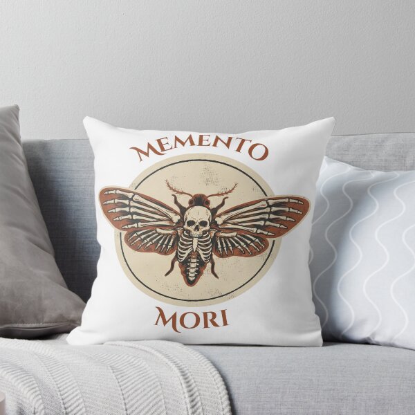Item preview, Memento Mori Skeleton Death Moth - Vintage Gothic Horror designed and sold by STARLIGHTS.