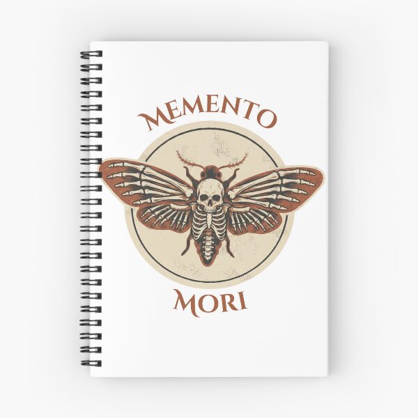 Item preview, Memento Mori Skeleton Death Moth - Vintage Gothic Horror designed and sold by STARLIGHTS.