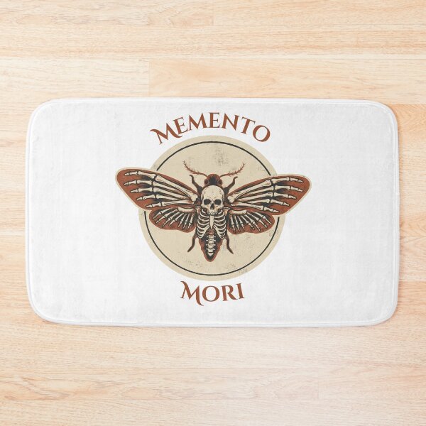 Item preview, Memento Mori Skeleton Death Moth - Vintage Gothic Horror designed and sold by STARLIGHTS.
