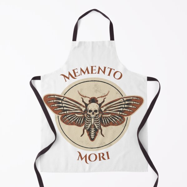 Item preview, Memento Mori Skeleton Death Moth - Vintage Gothic Horror designed and sold by STARLIGHTS.