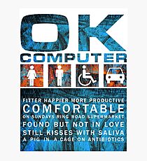Radiohead - OK COMPUTER Photographic Print