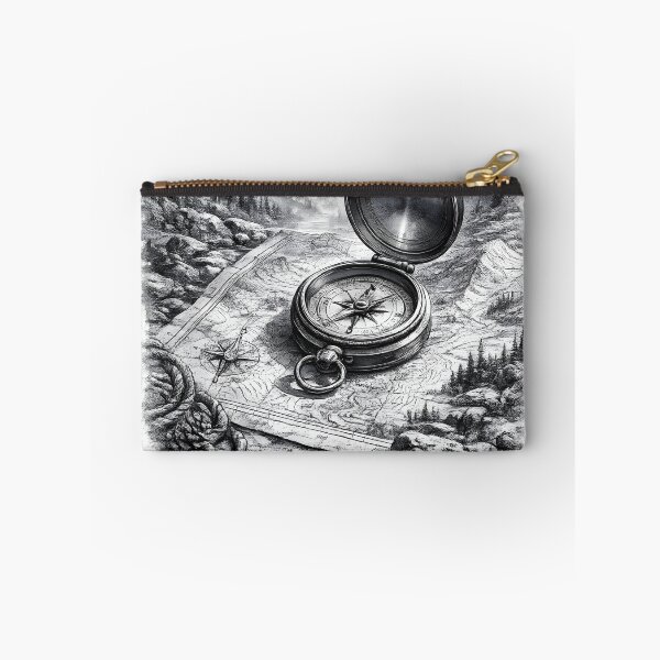 Item preview, Compass on Topo-Landscape designed and sold by AggAverse.