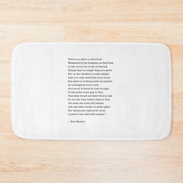 Item preview, There is a fable in the forest Whispered by the branches designed and sold by corbrand.