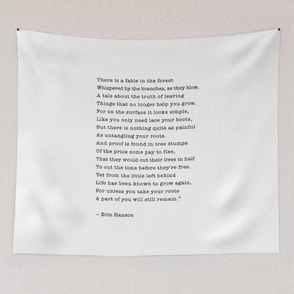 Item preview, There is a fable in the forest Whispered by the branches designed and sold by corbrand.